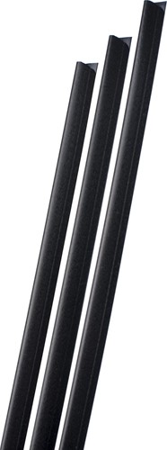 Pavo baguettes à relier, paquet de 100 pièces, 3 mm, noir
