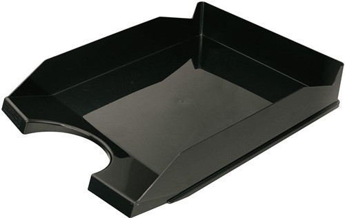 OFFICE products bac à courrier, ft A4, en PP, noir