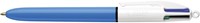 Bic 4 Colours Original 4-kleurenbalpen, 0,32 mm, klassieke kleuren, blauw