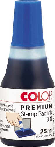 Colop stempelinkt, blauw, blister van 2 stuks