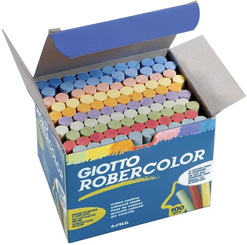 Giotto craie Robercolor, couleurs assorties