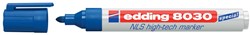 Edding NLS High-Tech marker e-8030 blauw 1 Stuk