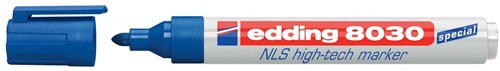 Edding NLS High-Tech marker e-8030 blauw 1 Stuk