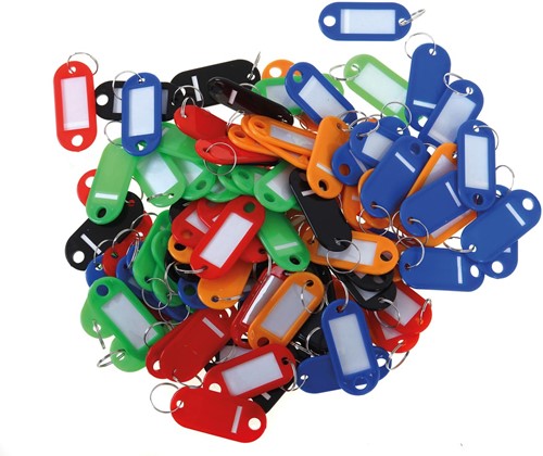 Pavo Porte-clés couleurs assorties, paquet de 100 pièces 100 Stuk