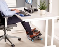 Fellowes Energizer voetensteun, zwart-2