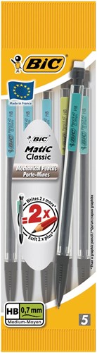 Bic portemine BicMatic Classic, blister de 5 pièces