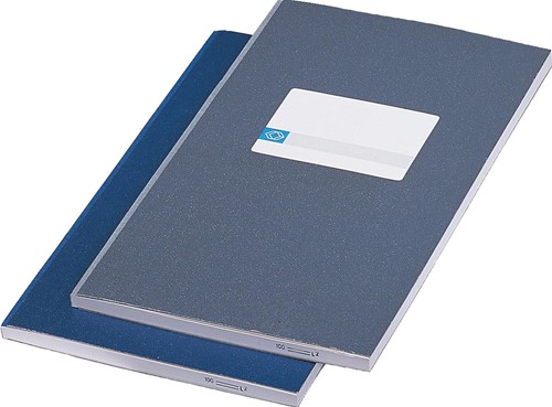 Atlanta by Jalema livre de caisse 2 x 1 colonne, couleur: bleu