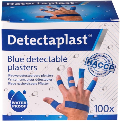 Detectaplast Universal pleister, assorti afmetingen, pak van 100 stuks
