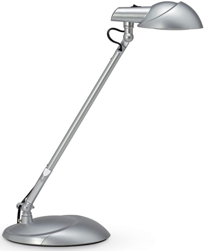 MAULstorm Luminaire de bureau, LED, lumière blanche neutre, argenté