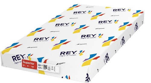 Rey Superior Document printpapier ft A3, 80 g, pak van 500 vel 500 Vel