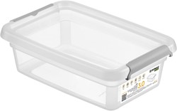 DONAU Home opbergdoos, 3 liter, transparant