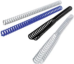GBC ClickBind bindruggen, doos van 50 stuks, 8 mm, zwart 50 Stuk