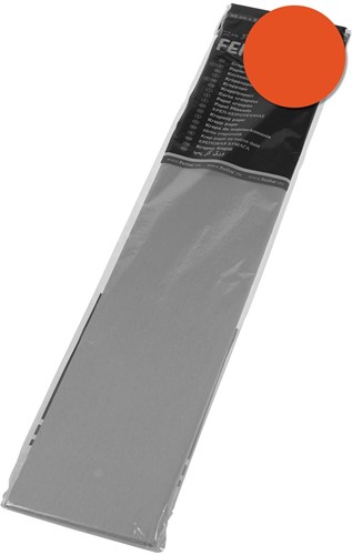 Folia crêpepapier oranje 1 Stuk