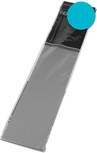 Folia papier crépon, bleu clair 1 Stuk