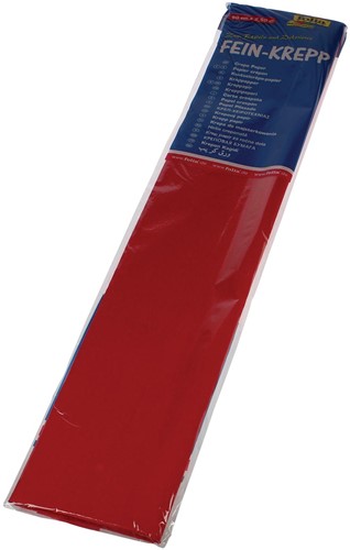 Folia crêpepapier rood 1 Stuk