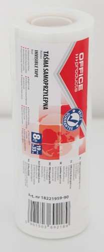 OFFICE products plakband, ft 19 mm x 33 m, mat, pak van 8 stuk