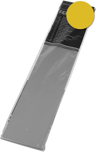 Folia crêpepapier goud 1 Stuk