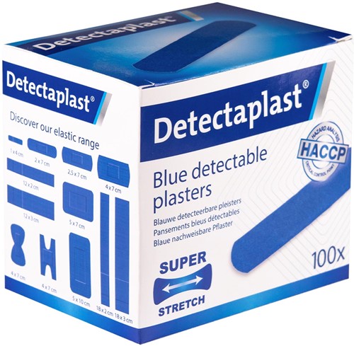 Detectaplast Elastic pansement tissé, ft 19 x 72 mm, paquet de 100 pièces-3