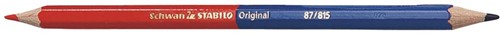 STABILO Original rood/blauw potlood
