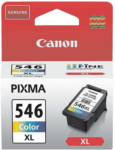 Canon cartouche d'encre CL-546XL, 300 pages, OEM 8288B001, 3 couleurs 1 Stuk