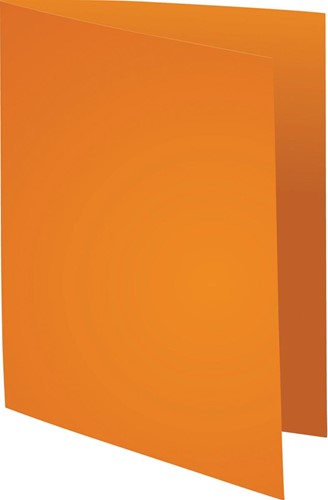 Exacompta Dossiermap Forever Bengali, uit papier v an 80 g per m², pak van 250 stuks, oranje