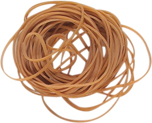 Elastiek Standard 16 60x1.5mm 1kg 4440st bruin 1 Kilogram