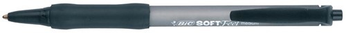 Bic stylo bille Soft Feel Clic Grip noir