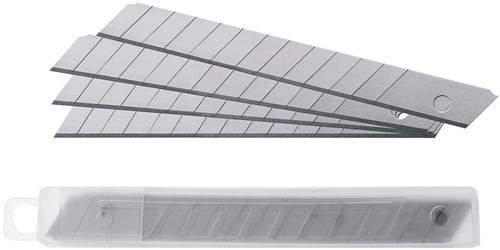 Westcott vervangmesjes voor cutter 84000, 9 mm, 10 mesjes 10 Stuk