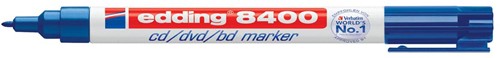 Edding permanent marker voor CD/DVD/BD e-8400 blauw 1 Stuk