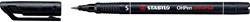STABILO OHPen universal, OHP-marqueur, permanent, extra fine 0,4 mm, noir 1 Stuk