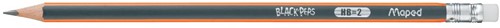 Maped potlood Black'Peps 2H, met gum
