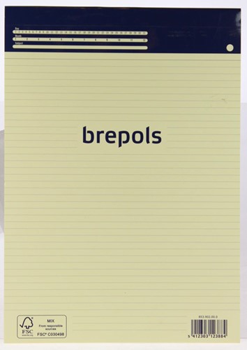 Brepols carnet de notes