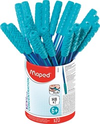 Maped Kidy Learn crayon Concentration, boîte de 20 pièces
