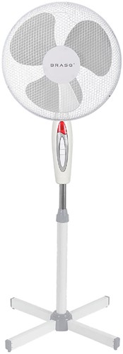 Statiefventilator F300, diameter 40 cm, wit