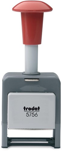 Trodat numéroteur 5756/P, plastique, encre oir