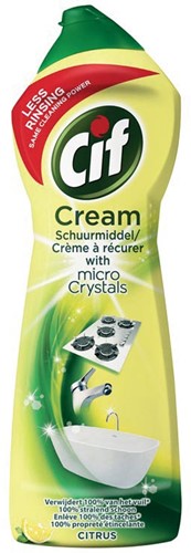 Cif crème récurante citrus, flacon de 750 ml 750 Milliliter