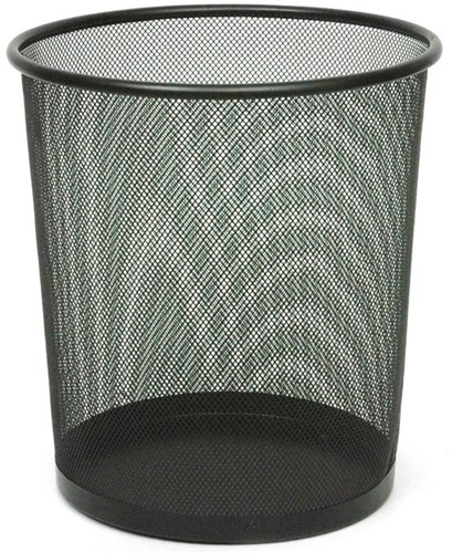 V-part papierbak 19 l, zwart
