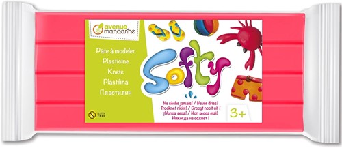 Darwi pâte à modeler Softy rose