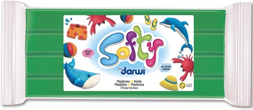 Darwi pâte à modeler Softy vert