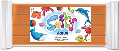 Darwi pâte à modeler Softy orange