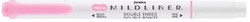 ZEBRA MILDLINER markeerstift, dubbele punt, roze