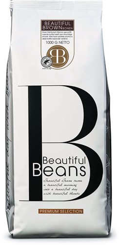 Beautiful Beans café en grains Brown Boon, sac de 1 kg