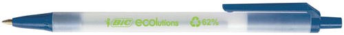 Bic stylo bille ECOlutions Clic Stic, bleu