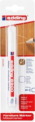 Edding meubelmarker 8900, voor witte meubels, blister van 1 stuk 1 Stuk