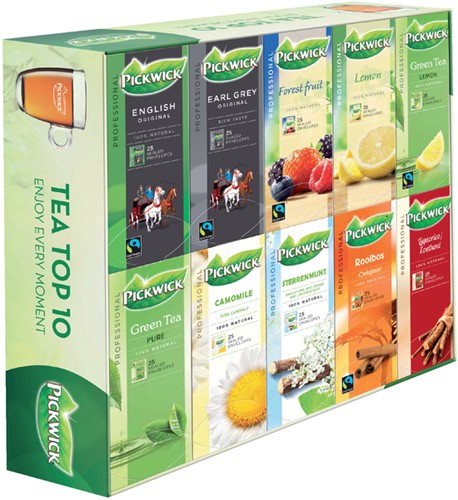 Thee Pickwick multipack original 10x25st top 10 250 Stuk