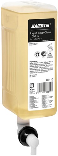 Handzeep Katrin Clean vloeibaar 1000ml 1 Stuk