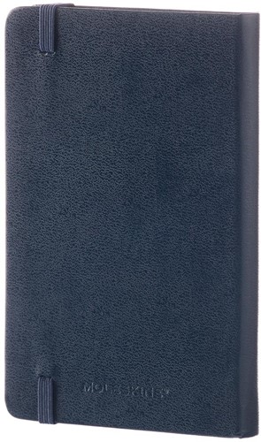 Moleskine notitieboek, ft 9 x 14 cm, gelijnd, harde cover, 192 blad, saffier-3
