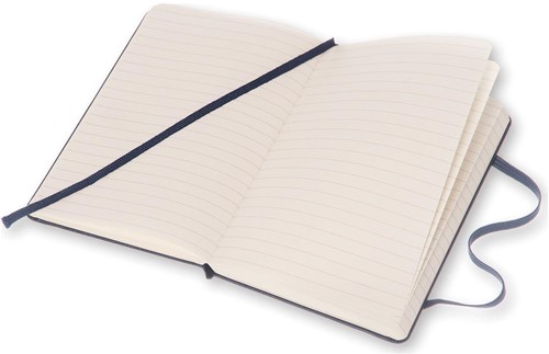 Moleskine notitieboek, ft 9 x 14 cm, gelijnd, harde cover, 192 blad, saffier-1