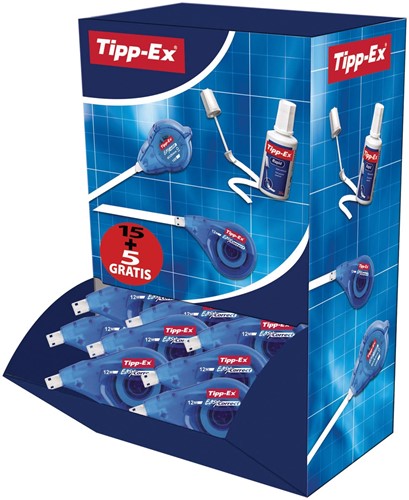 Tipp-Ex correctieroller Easy Correct 20 correctierollers (15 + 5 GRATIS) 20 Stuk