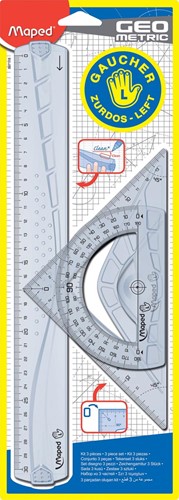 Maped Kit de dessin gaucher Geometric 1 Stuk